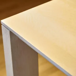 Esstisch 3300 10 Kara Eiche 940 Kreideweiss Lackiert Maserung Quer