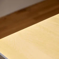 Esstisch 3300 10 Kara Eiche 940 Kreideweiss Lackiert Maserung Quer