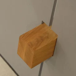 Esstisch Amar Asteiche Geölt Gestell Stahl Feinstruktur Grau