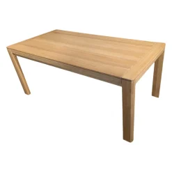 Esstisch Amaro Eiche Bianco Massiv Mit Auszug