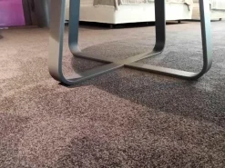 Esstisch Axis 3 Satin-Nussbaum Massiv Füße Stahl Pulverbeschichtet