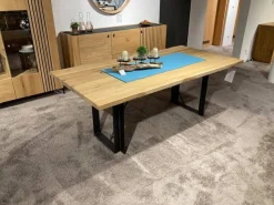 Esstisch Bakersfield Eiche Massiv Bianco Geölt