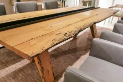 Esstisch Canal Eiche Briccola Eichenpfähle Lagune Venedigs