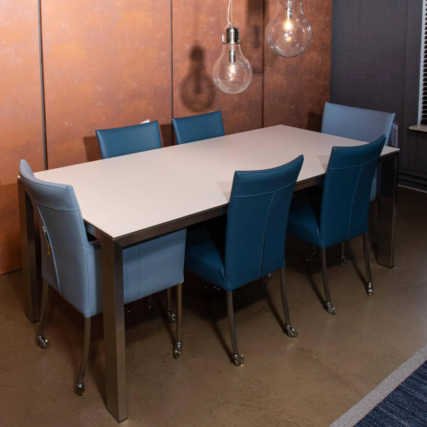 Esstisch Chair Factory S2005 Keramik Arktis Weiß