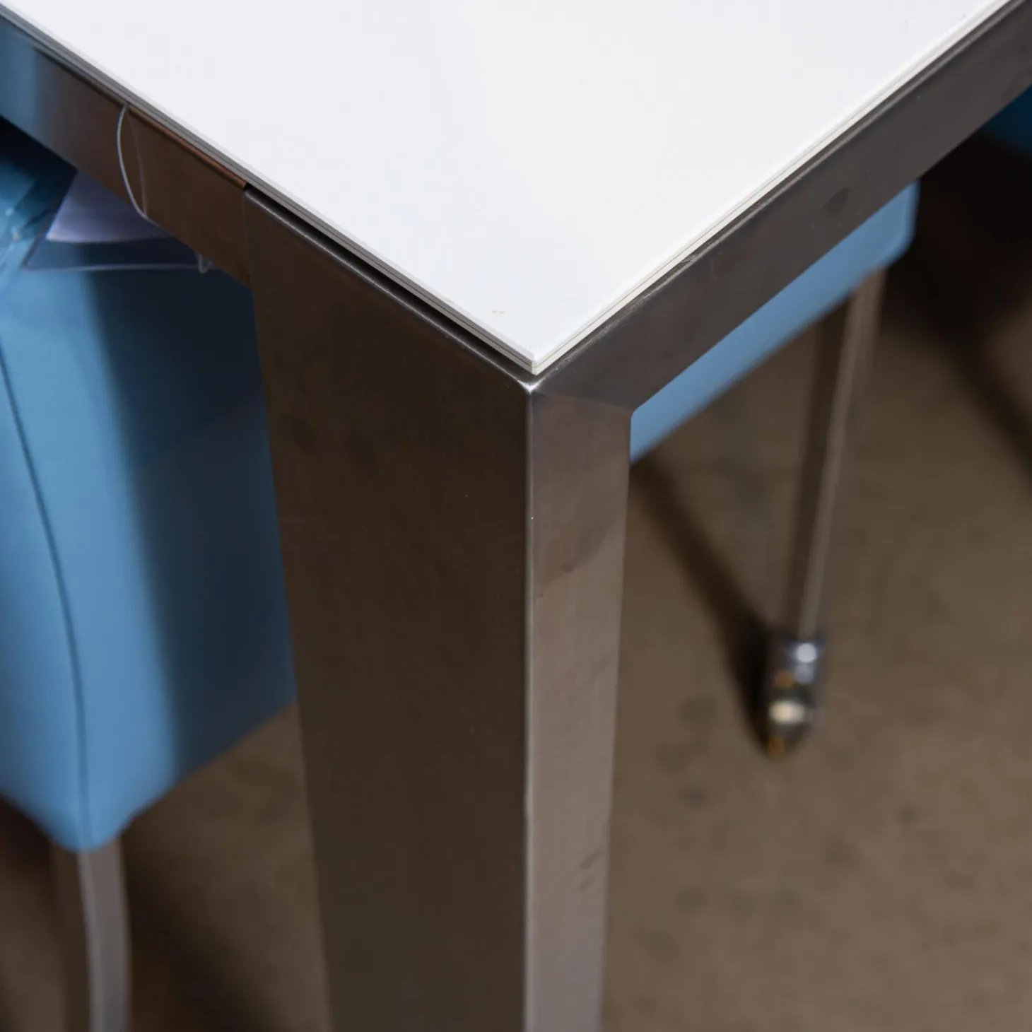 Esstisch Chair Factory S2005 Keramik Arktis Weiß