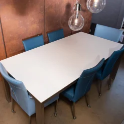 Esstisch Chair Factory S2005 Keramik Arktis Weiß