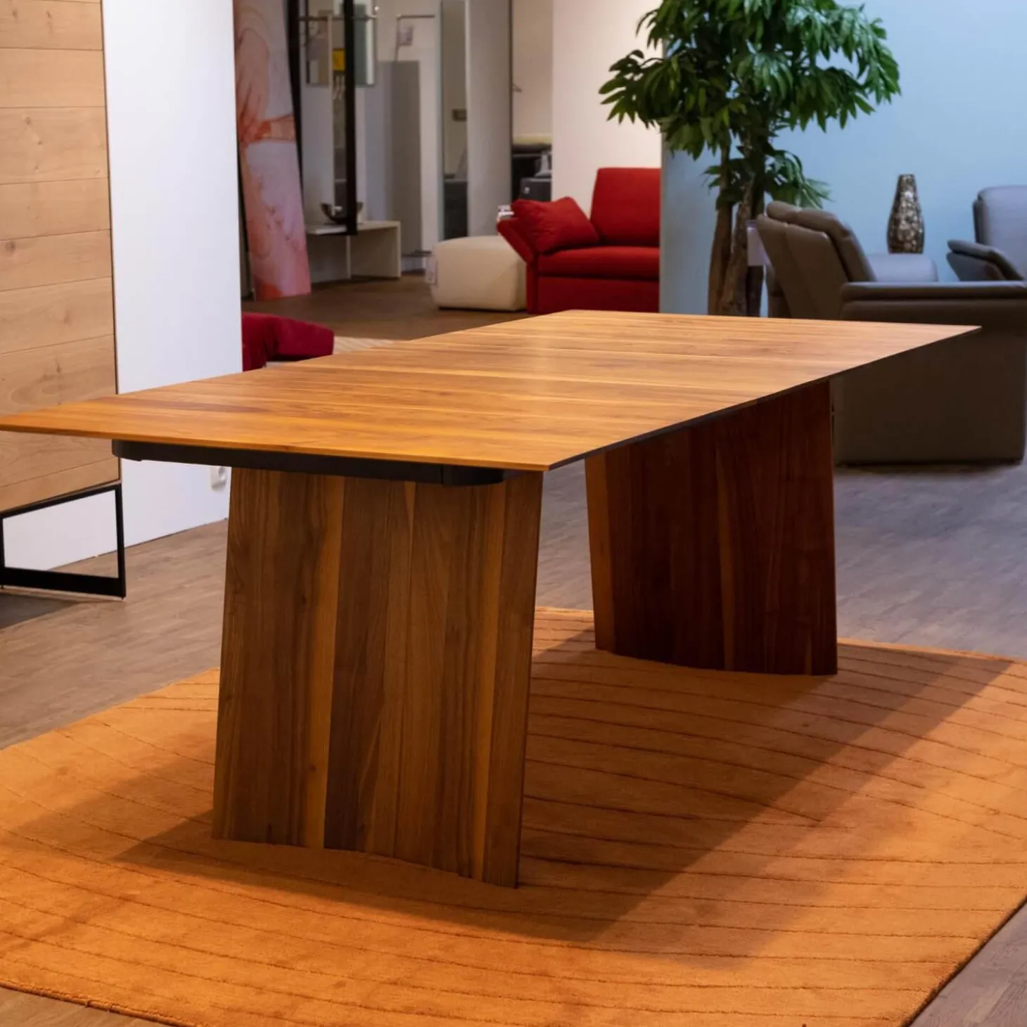 Esstisch Domus R16 Nussbaum Massiv Geölt Gewachst Seidenmatt