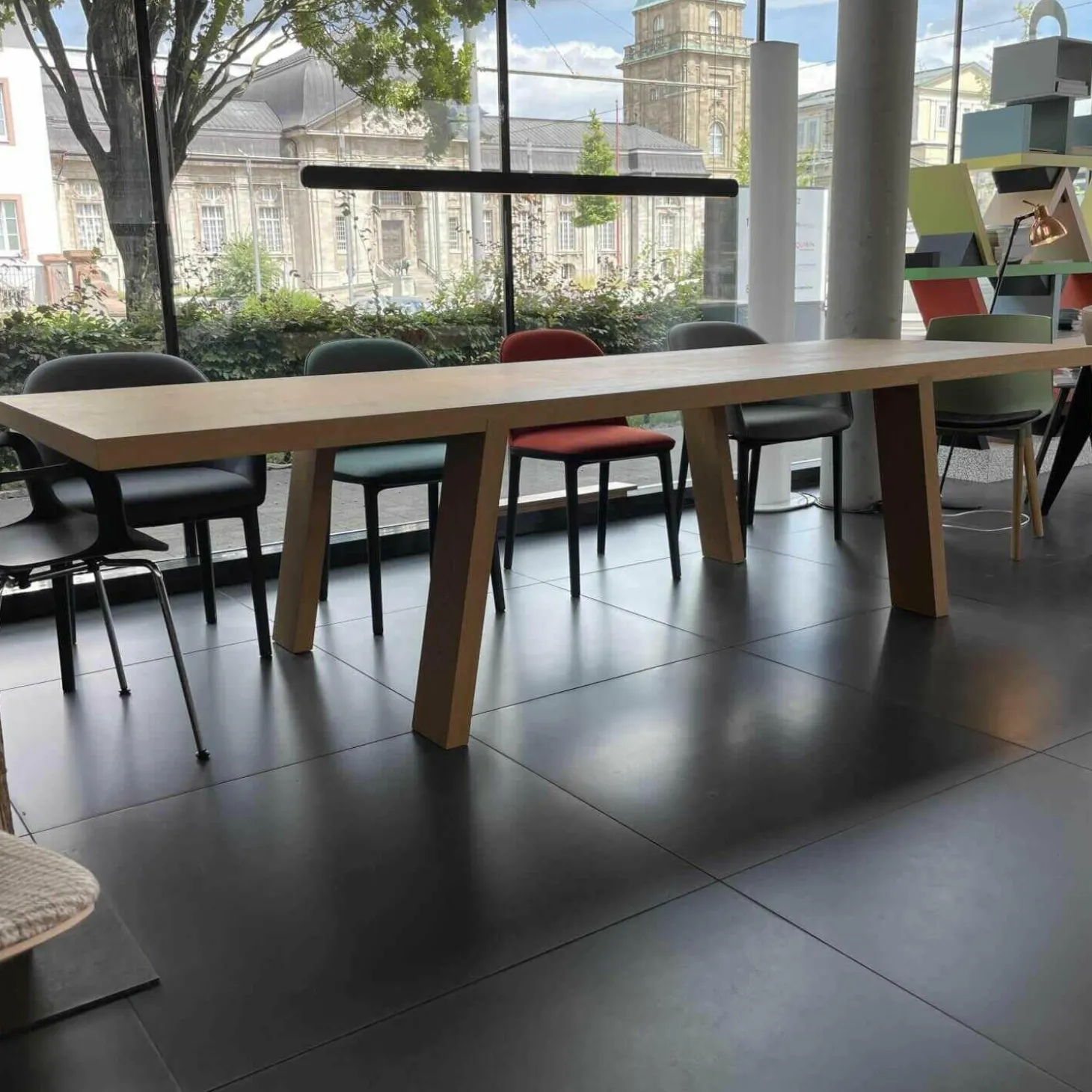 Esstisch Echtholz Dickfurnier Minimo Light Eiche Natur