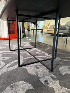 Esstisch Eiche Blackbird Schwarz Mit Abgerundeten Ecken