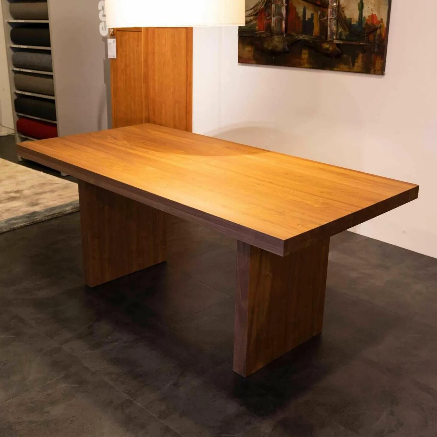 Esstisch Etra Nussbaum Gebeizt