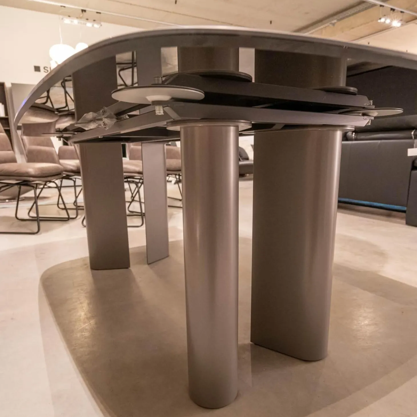 Esstisch Geometric Oval Keramik