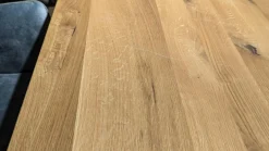 Esstisch Goa Wildeiche Massiv Geölt Füße Metall Anthrazit Lackiert Ohne Stühle