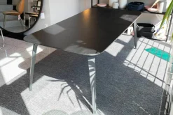 Esstisch Gubi Dining Table Platte Esche Schwarz Semi Matt Lackiert