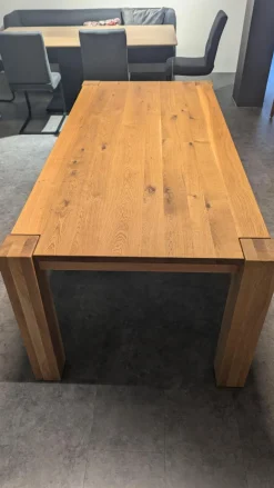 Esstisch Hero Rustikal Asteiche Massiv Geölt