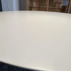 Esstisch Lau Esche Weiss Lackiert