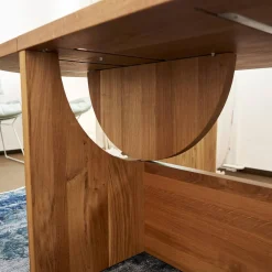 Esstisch Lot Eiche Massiv Geölt Mit Klappfunktion