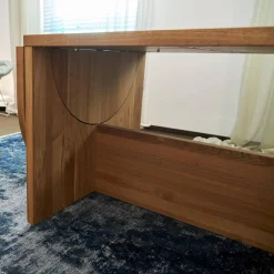 Esstisch Lot Eiche Massiv Geölt Mit Klappfunktion