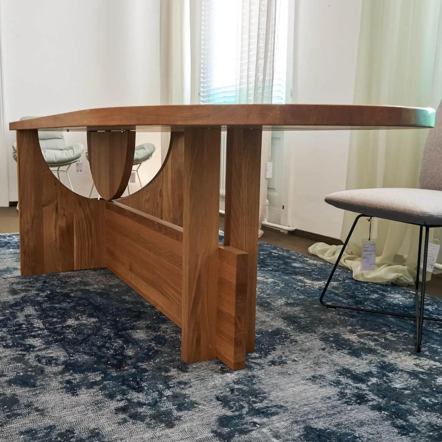 Esstisch Lot Eiche Massiv Geölt Mit Klappfunktion