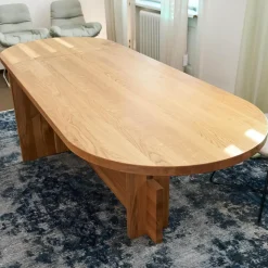 Esstisch Lot Eiche Massiv Geölt Mit Klappfunktion