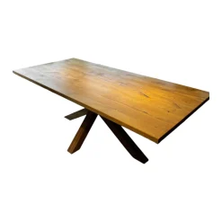 Esstisch Mammut 2 Wildeiche Geölt