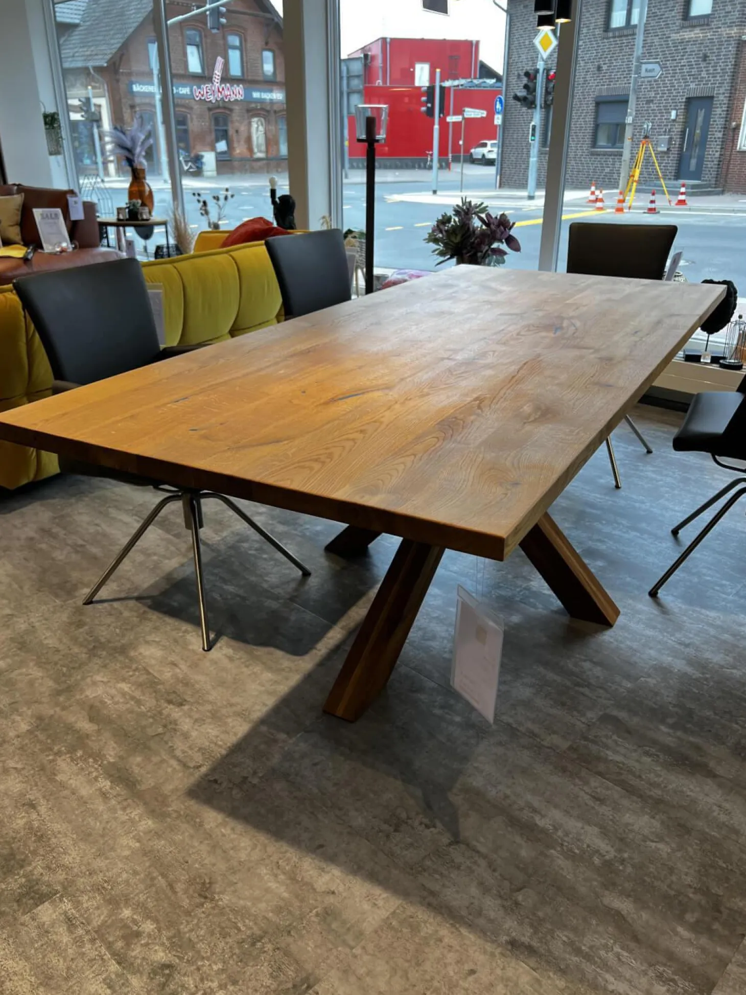 Esstisch Mammut 2 Wildeiche Geölt