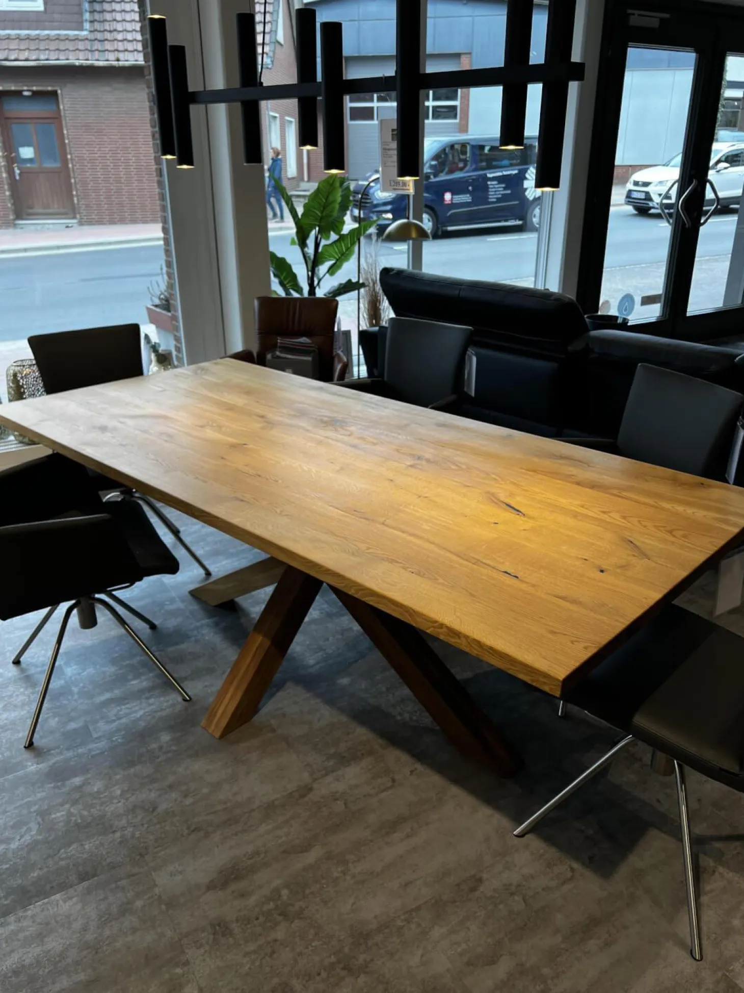 Esstisch Mammut 2 Wildeiche Geölt