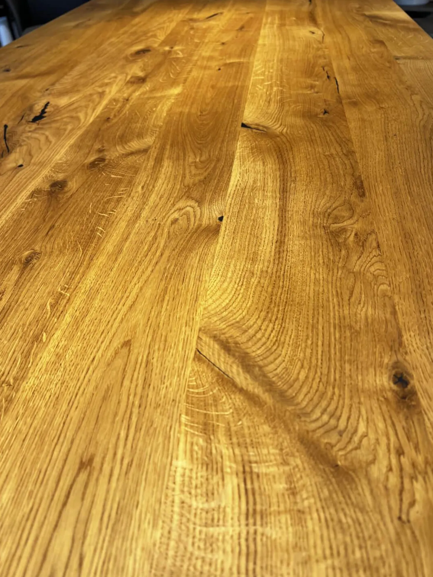 Esstisch Mammut 2 Wildeiche Geölt