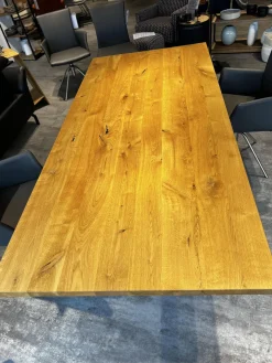 Esstisch Mammut 2 Wildeiche Geölt