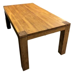 Esstisch Modell Vanessa Wildeiche Vollmassiv Cognac Geölt