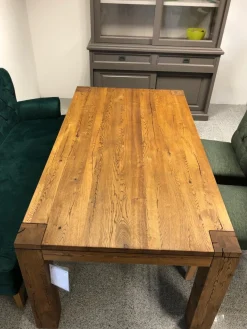 Esstisch Modell Vanessa Wildeiche Vollmassiv Cognac Geölt