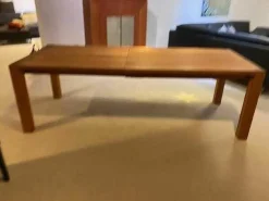 Esstisch Omega Amerikanischer Kirschbaum Massiv Geölt Ausziehbar