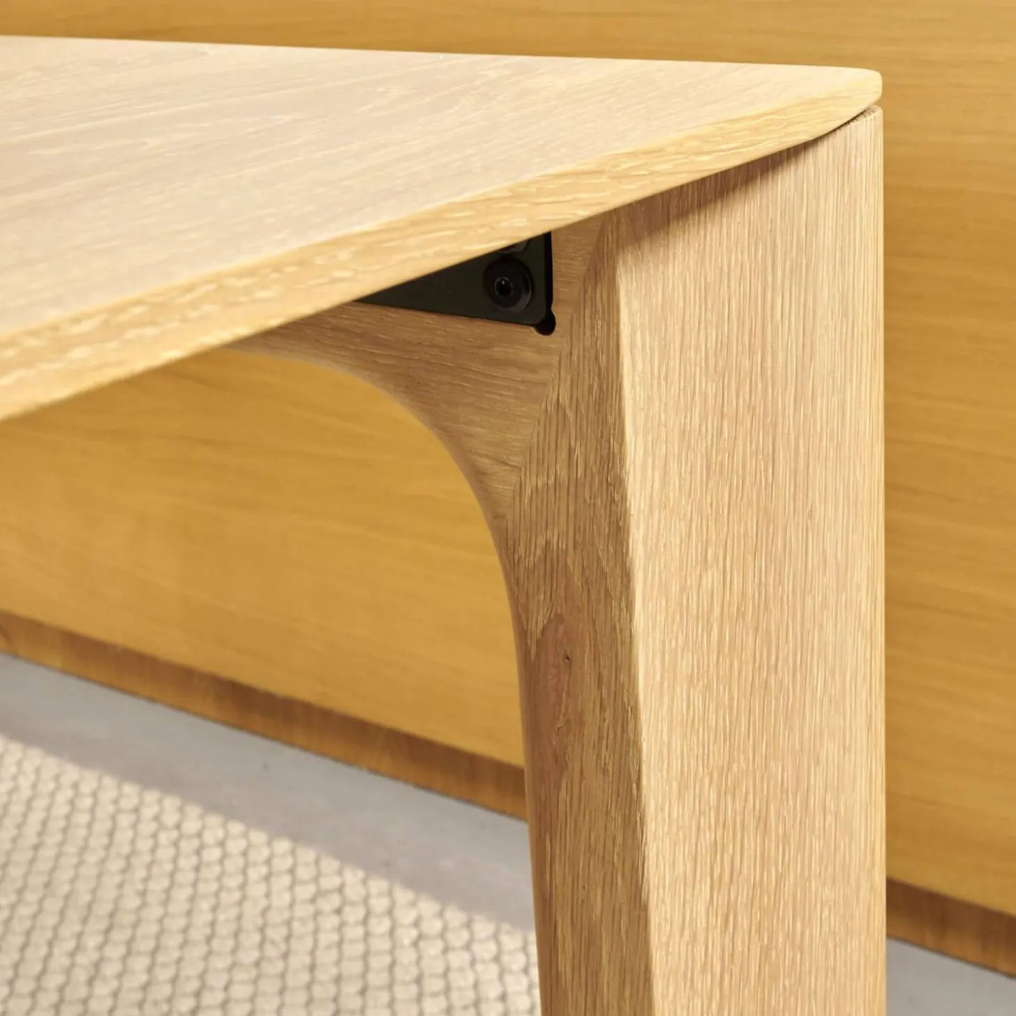 Esstisch Passion Vollholz Eiche sandfarbig Ölbeize Mit Hartwachsanteil