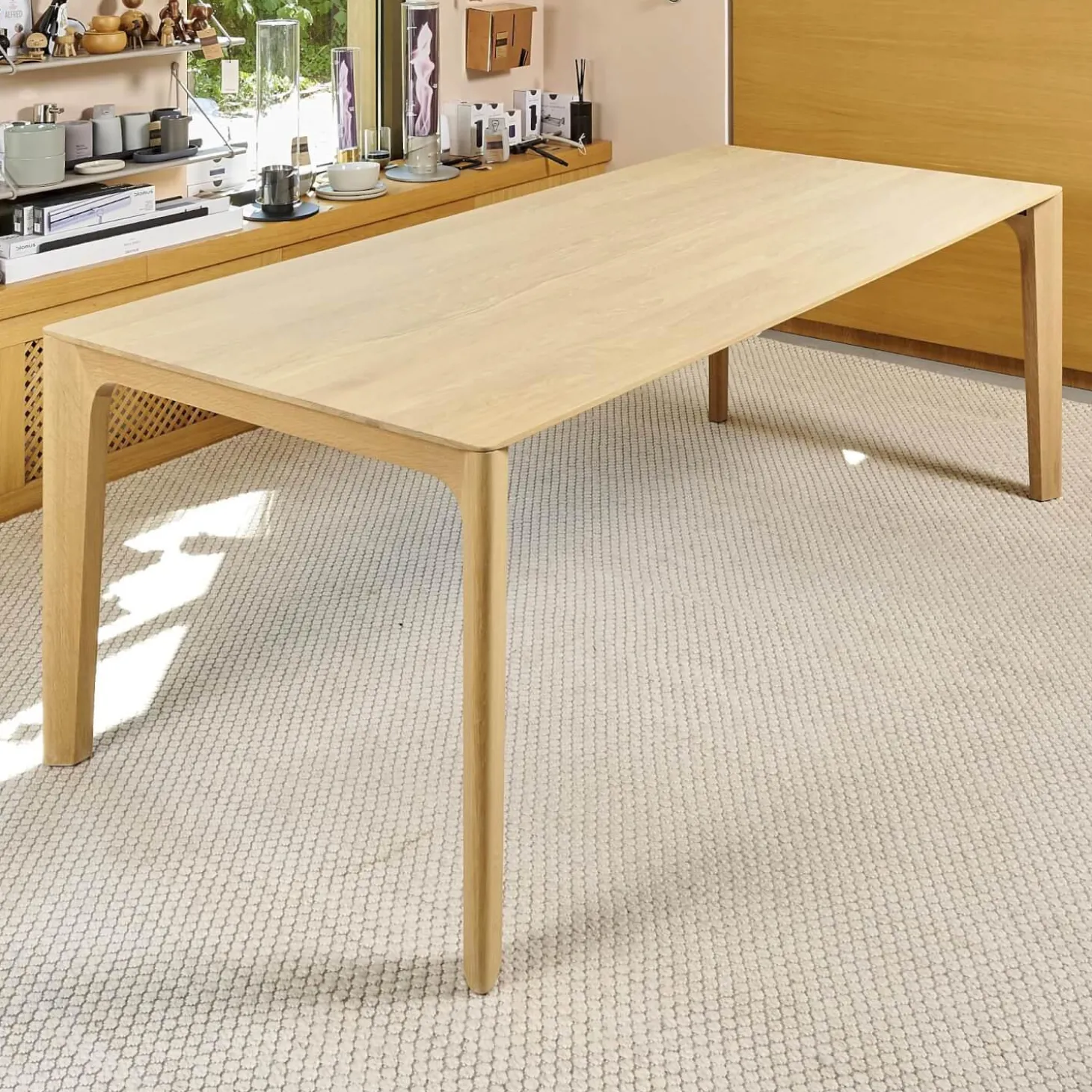 Esstisch Passion Vollholz Eiche sandfarbig Ölbeize Mit Hartwachsanteil