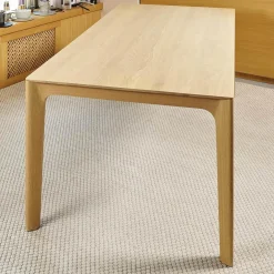 Esstisch Passion Vollholz Eiche sandfarbig Ölbeize Mit Hartwachsanteil