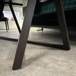 Esstisch Polo Dining BW T 132 401 Eiche Pure Natural Massiv Wengefarbig Gebeizt Dunkelbraun