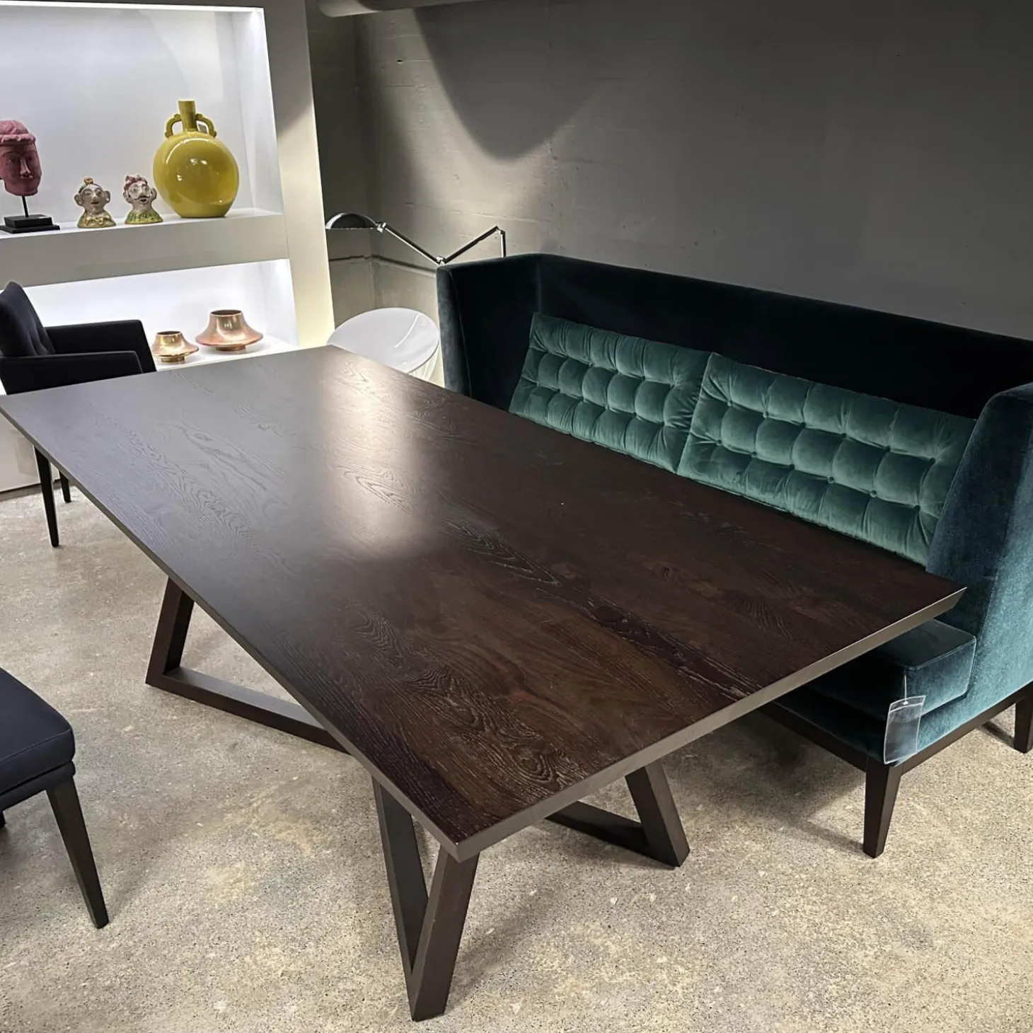 Esstisch Polo Dining BW T 132 401 Eiche Pure Natural Massiv Wengefarbig Gebeizt Dunkelbraun