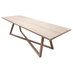 Esstisch Polo Dining Eiche Pure Natural Grau Geräuchert Geölt