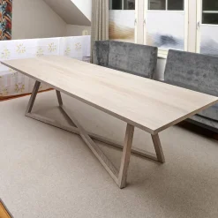 Esstisch Polo Dining Eiche Pure Natural Grau Geräuchert Geölt