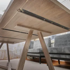 Esstisch Polo Dining Eiche Pure Natural Grau Geräuchert Geölt