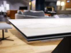 Esstisch Premier Keramik Drive Marmi Matt Golden Calacatta KM05