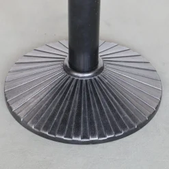 Esstisch Ristoro Platte Granit Untergestell Gußeisen Schwarz Lackiert