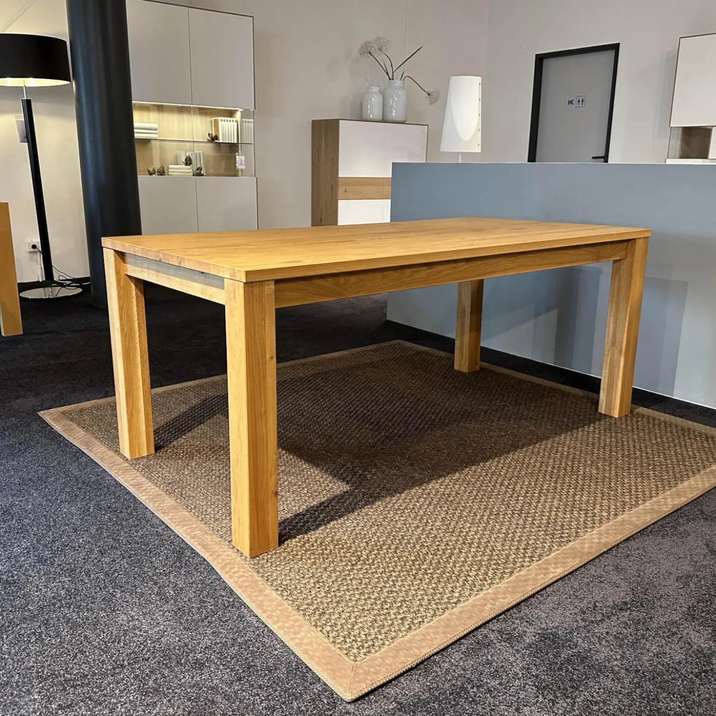 Esstisch RT Bea Wildeiche Geölt mit Klappeinlage