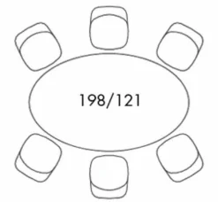 Esstisch Saarinen Tulip Table Oval