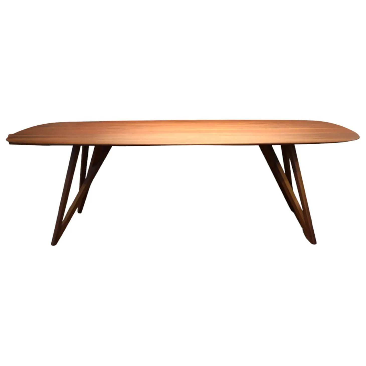 Esstisch Seito Nussbaum Massiv Geölt mit Splintanteil