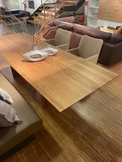 Esstisch Sigma Eiche Massiv Geräuchert Inklusive Auszug