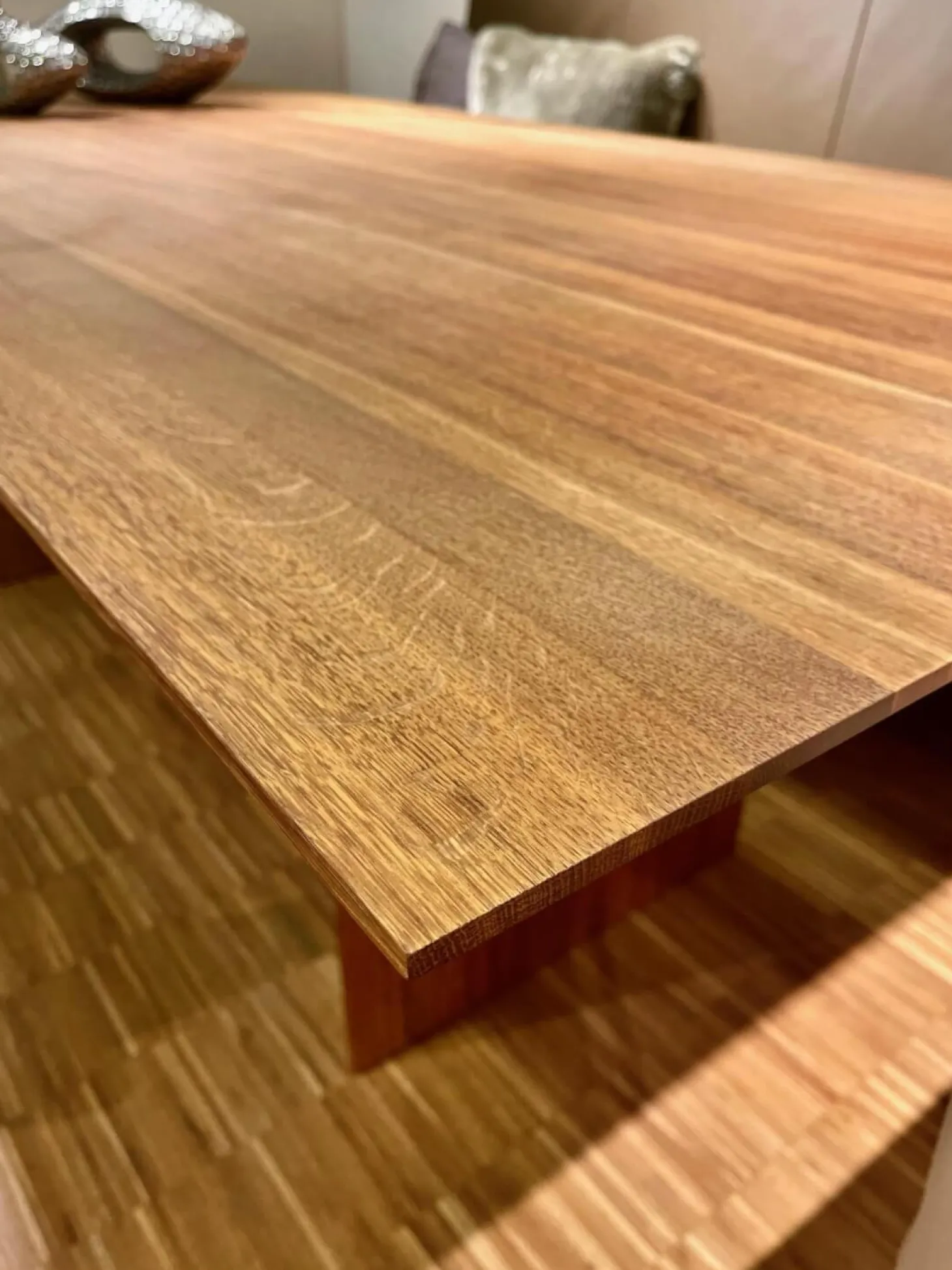 Esstisch Sigma Eiche Massiv Geräuchert Inklusive Auszug