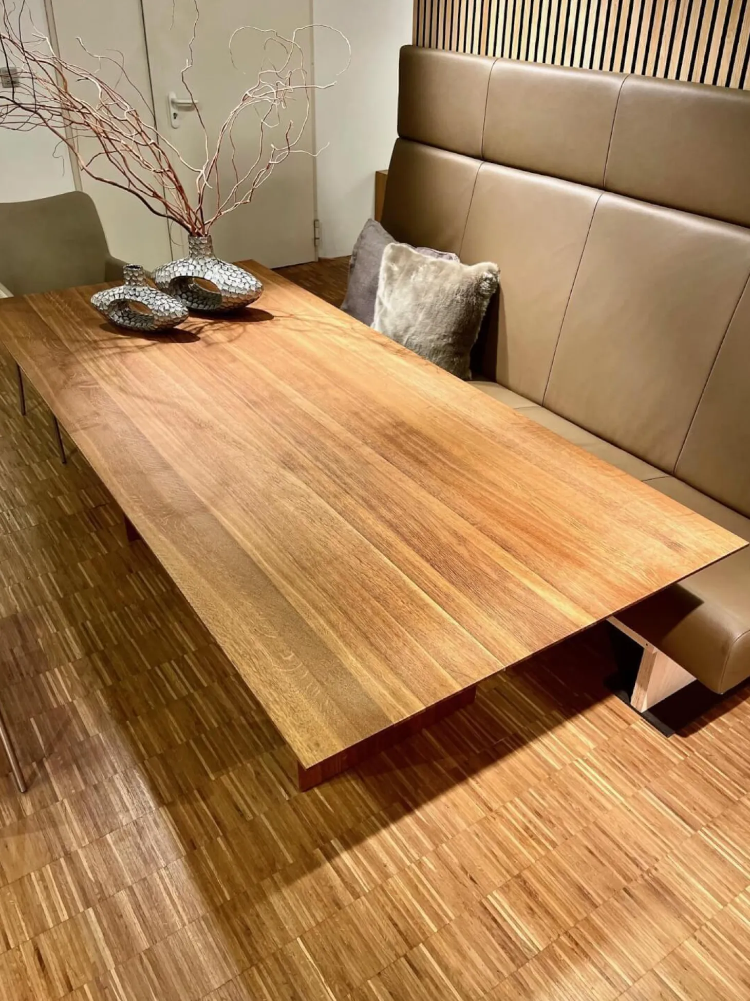 Esstisch Sigma Eiche Massiv Geräuchert Inklusive Auszug