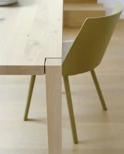 Esstisch Sloane Europäische Eiche Weiß Pigmentiert Gewachst Ohne Stühle