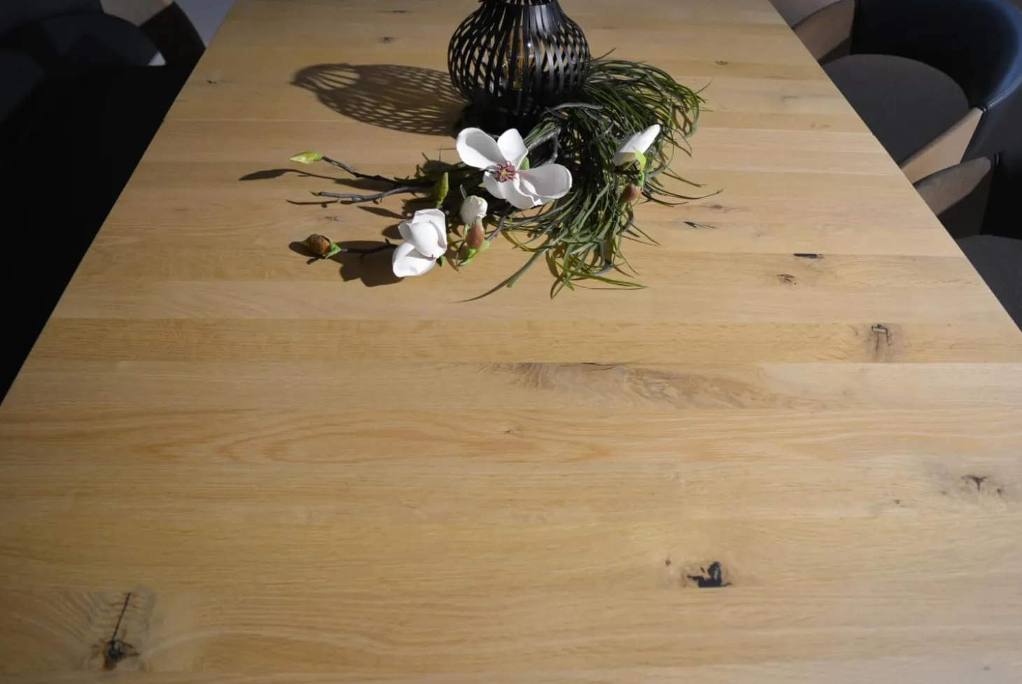 Esstisch V-Cube Wildeiche Rustiko