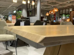 Esstisch V-Rock Living Alteiche Rustico Gebürstet mit Verlängerung